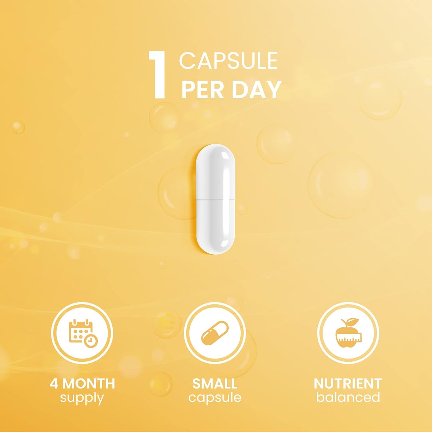 Vitamin D3 K2 Capsules - 4000 IU Vitamin D & 100mcg Vitamin K MK7