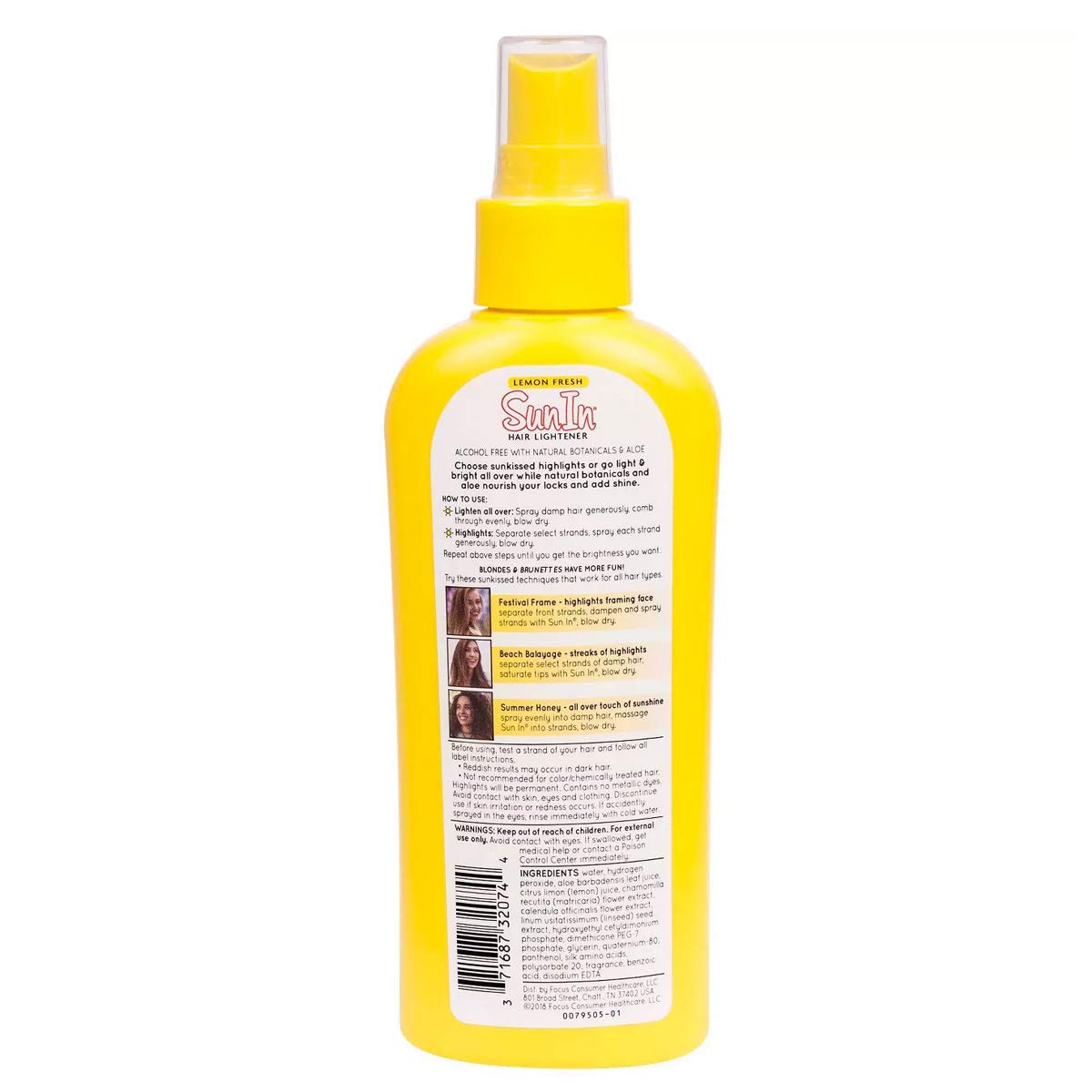 Sun In Light Lemon Hair Lightener 138ml ( 4.7oz) - UK SELLER.