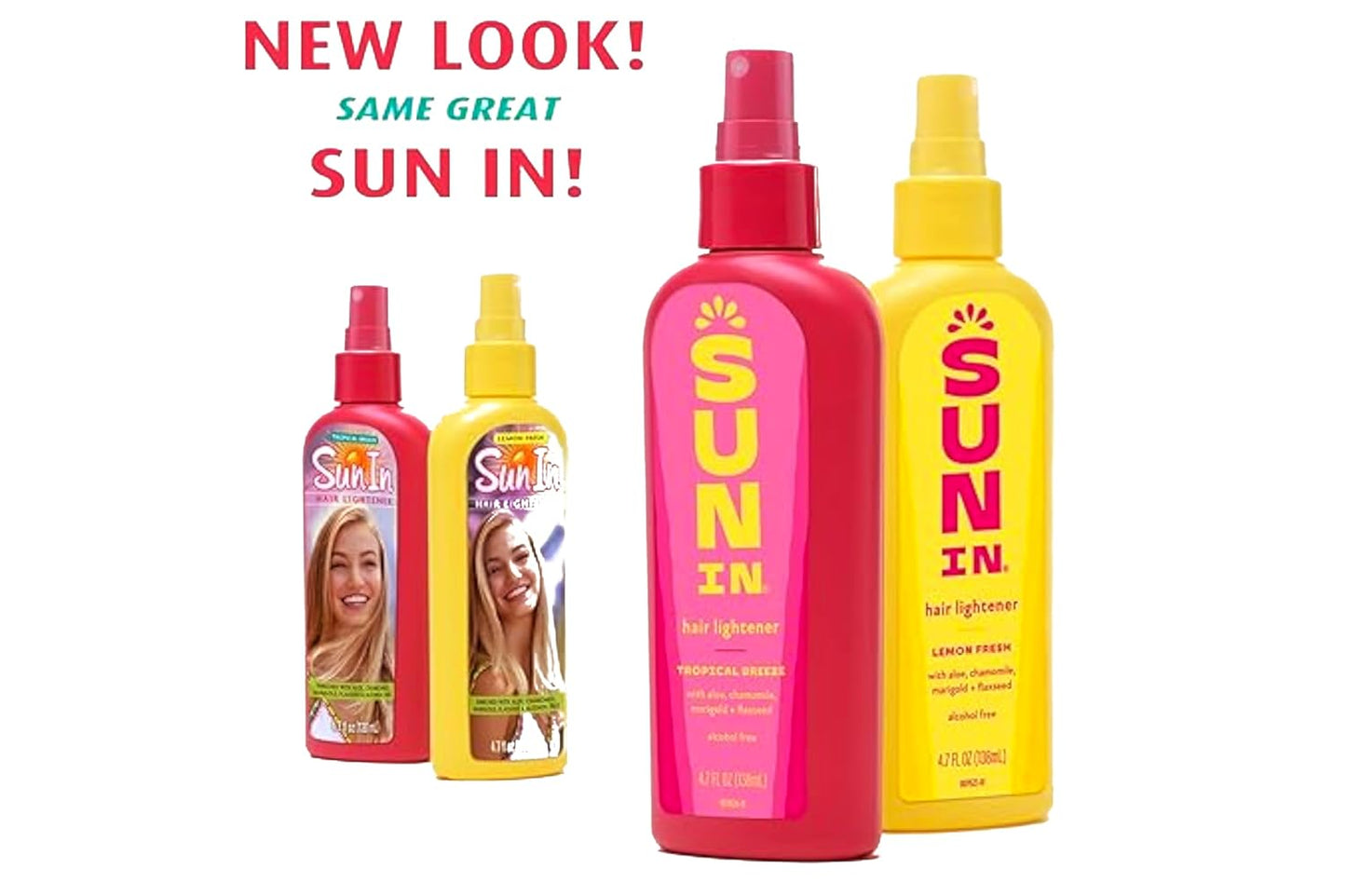 Sun In Hair Lightener Spray Tropical Breeze Hair Lightener 138ml - UK SELLER.